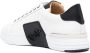 Philipp Plein leather logo-patch sneakers White - Thumbnail 3