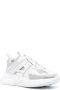 Philipp Plein leather rhinestone-embellished runner sneakers White - Thumbnail 2