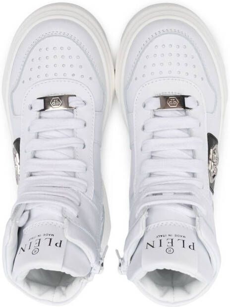 Philipp Plein limited edition logo print sneakers White