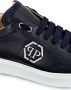 Philipp Plein logo-appliqué low-top sneakers Blue - Thumbnail 4