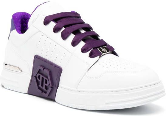 Philipp Plein Royal Street logo-embossed sneakers White