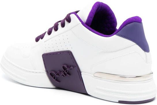 Philipp Plein Royal Street logo-embossed sneakers White