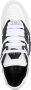 Philipp Plein logo-embossed leather sneakers White - Thumbnail 4