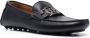 Philipp Plein logo moccasin loafers Black - Thumbnail 2