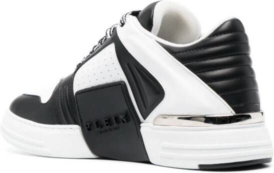 Philipp Plein logo-patch low-top sneakers Black