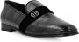 Philipp Plein logo-plaque leather loafers Black - Thumbnail 2