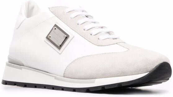 Philipp Plein logo-plaque sneakers White