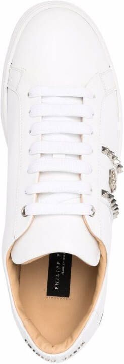 Philipp Plein logo plaque sneakers White