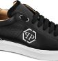Philipp Plein logo-print leather sneakers Black - Thumbnail 3