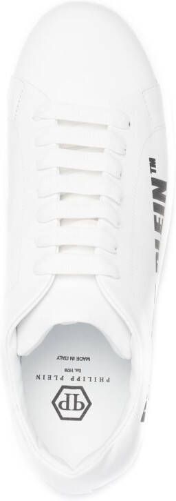 Philipp Plein logo-print low-top sneakers White