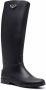 Philipp Plein logo wellington boots Black - Thumbnail 2