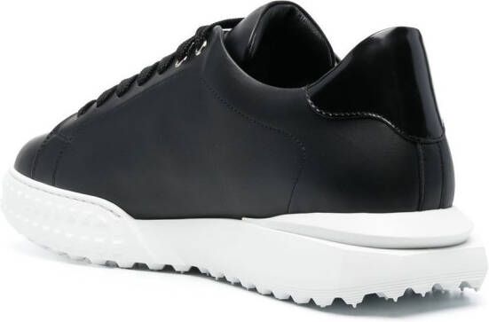 Philipp Plein low-top leather sneakers Black