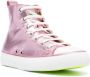 Philipp Plein Megastar laminated high-top sneakers Pink - Thumbnail 2