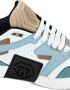 Philipp Plein Mix logo-patch sneakers Blue - Thumbnail 3