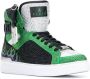 Philipp Plein Money Beast high-top sneakers Green - Thumbnail 2