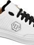 Philipp Plein monogram leather sneakers White - Thumbnail 4