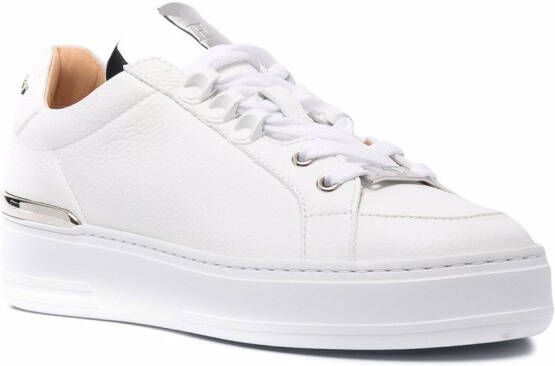Philipp Plein Networth low-top leather sneakers White