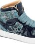 Philipp Plein Paisley high-top sneakers Blue - Thumbnail 3