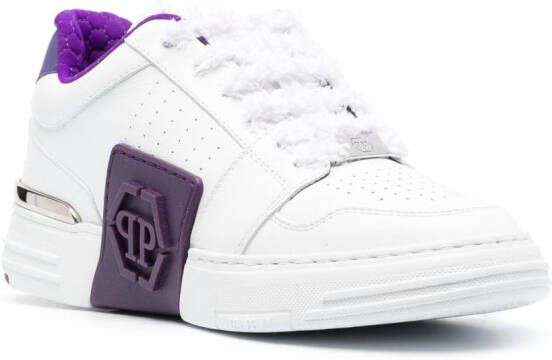 Philipp Plein Paisley low-top sneakers White