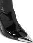 Philipp Plein patent-leather over-knee boots Black - Thumbnail 4