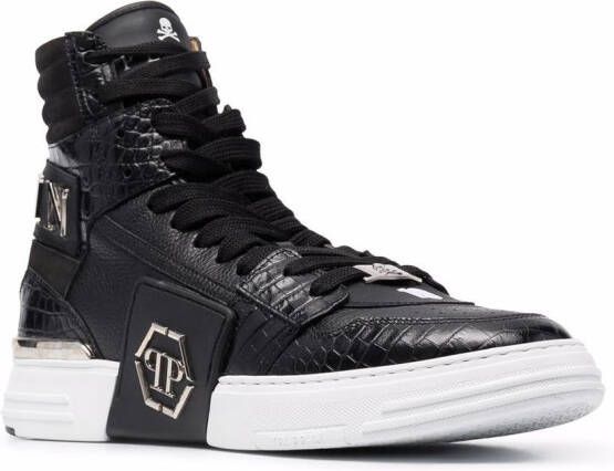 Philipp Plein Phantom hi-top sneakers Black