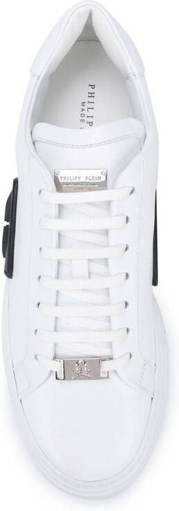 Philipp Plein Phanton Kicks lace-up sneakers White