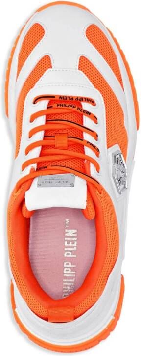 Philipp Plein Predator lace-up sneakers Orange