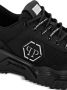 Philipp Plein Predator panelled sneakers Black - Thumbnail 4
