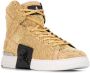 Philipp Plein rhinestone-embellished high-top sneakers Gold - Thumbnail 2