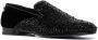 Philipp Plein rhinestone-embellished velvet loafers Black - Thumbnail 2