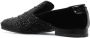 Philipp Plein rhinestone-embellished velvet loafers Black - Thumbnail 3