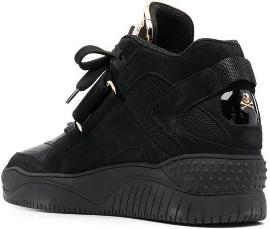Philipp Plein rock-stud low-top sneakers Black