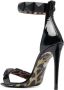 Philipp Plein rockstud embellished 115mm sandals Black - Thumbnail 3