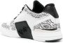 Philipp Plein Royal Street paisley-print low-top sneakers White - Thumbnail 3