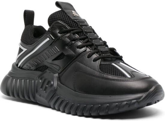 Philipp Plein Runner Hexagon panelled sneakers Black