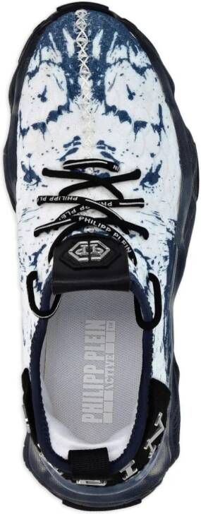Philipp Plein Runner Hyper $hock sneakers Blue