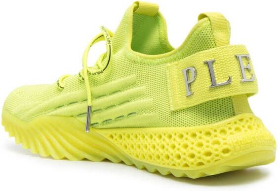 Philipp Plein Runner Iconic lace-up sneakers Yellow