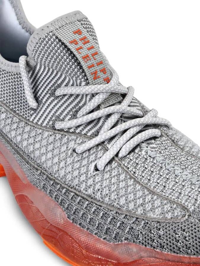 Philipp Plein Runner Iconic Plein low-top sneakers Grey