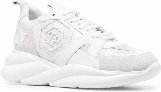 Philipp Plein Runner lace-up sneakers White