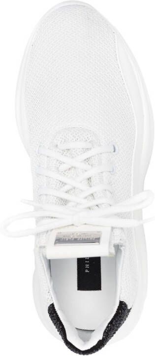 Philipp Plein Runner Plein Hurricane lace-up sneakers White