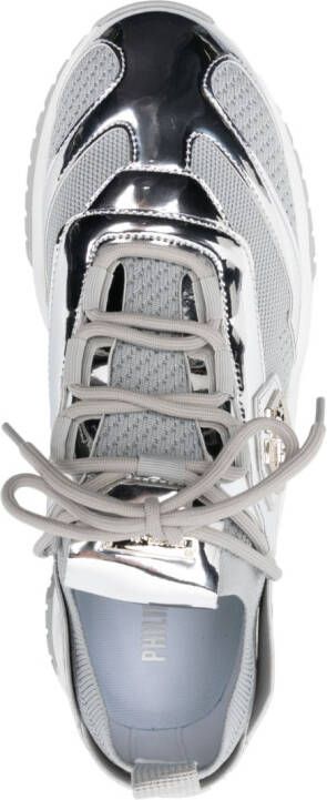 Philipp Plein Predator low-top sneakers Silver