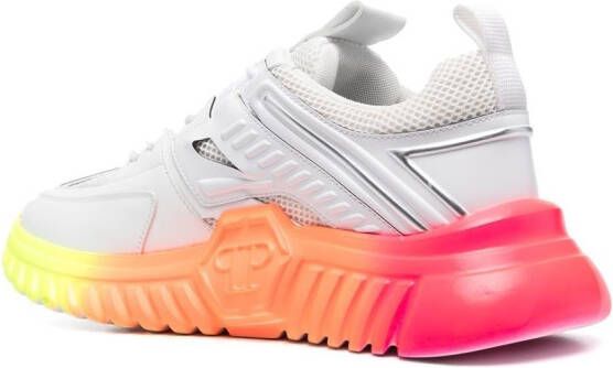 Philipp Plein Runner Rainbow low-top sneakers White