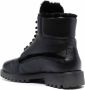 Philipp Plein shearling-lined lace-up boots Black - Thumbnail 3