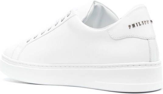 Philipp Plein Skull and Plein low-top sneakers White