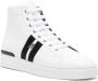 Philipp Plein skull-charm leather sneakers White - Thumbnail 2