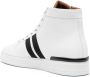 Philipp Plein skull-charm leather sneakers White - Thumbnail 3