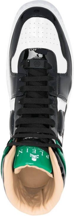 Philipp Plein Skull lace-up sneakers Green