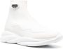 Philipp Plein Skywalker runner sock-sneakers White - Thumbnail 2