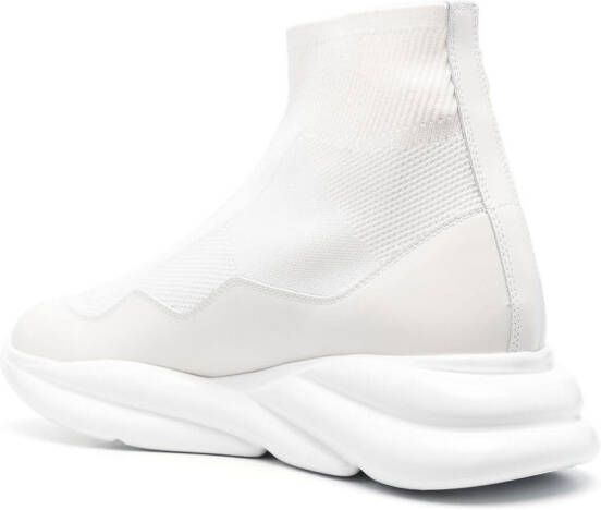 Philipp Plein Skywalker runner sock-sneakers White