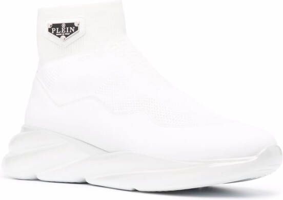 Philipp Plein Skywalker sock sneakers White